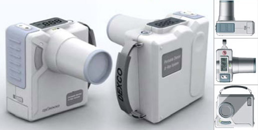 Portable digital xray camera